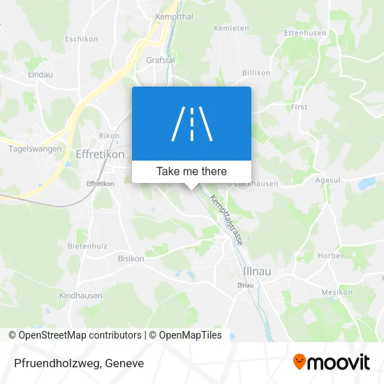 Pfruendholzweg map
