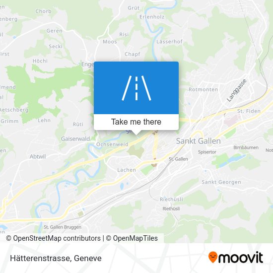 Hätterenstrasse map