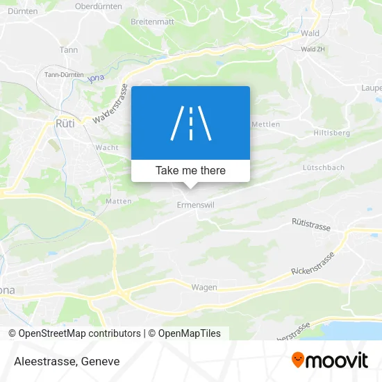 Aleestrasse map