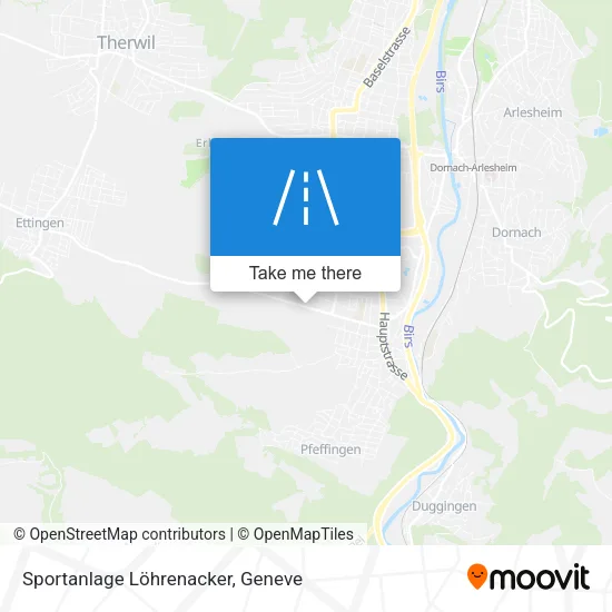 Sportanlage Löhrenacker map