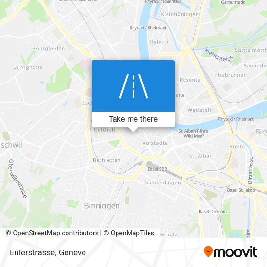 Eulerstrasse map