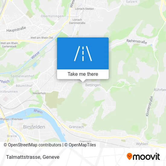Talmattstrasse map