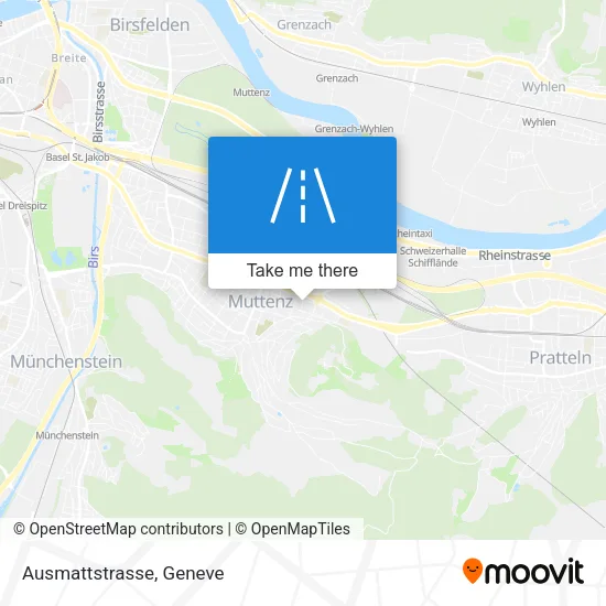 Ausmattstrasse map