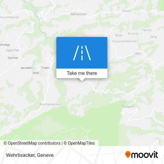 Wehrlisacker map