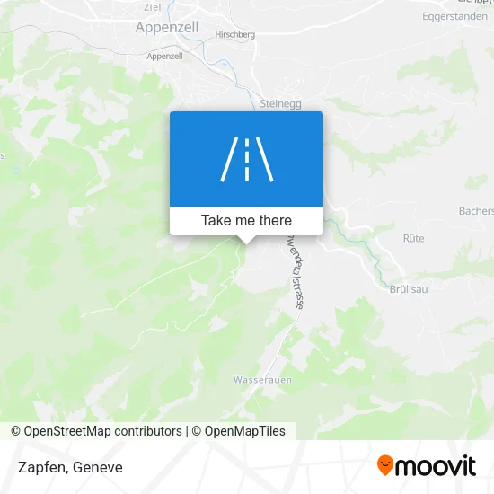 Zapfen map