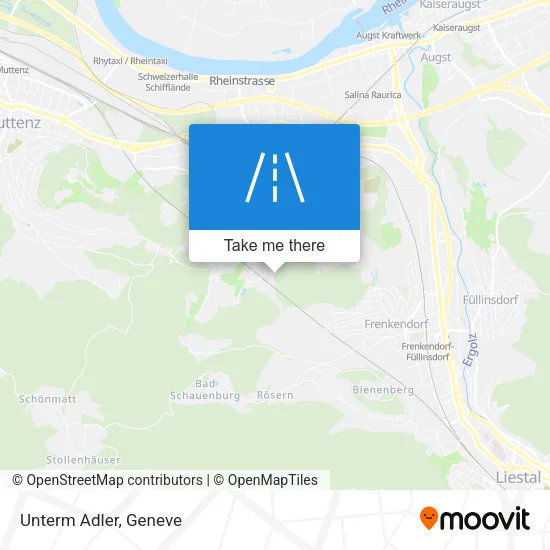 Unterm Adler map