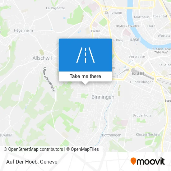Auf Der Hoeb map