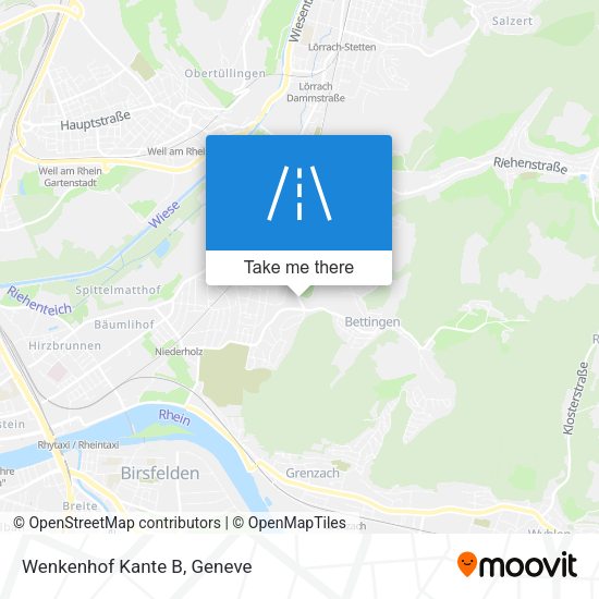 Wenkenhof Kante B map