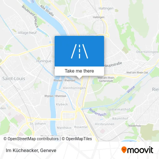 Im Kücheacker map