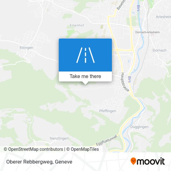 Oberer Rebbergweg map