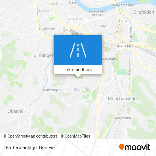 Batterieanlage map