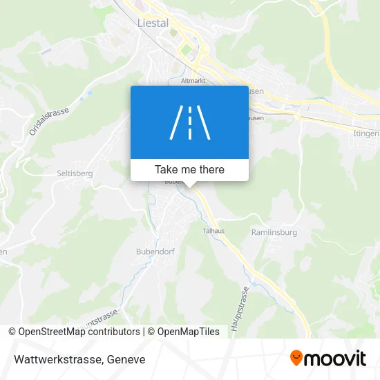 Wattwerkstrasse map