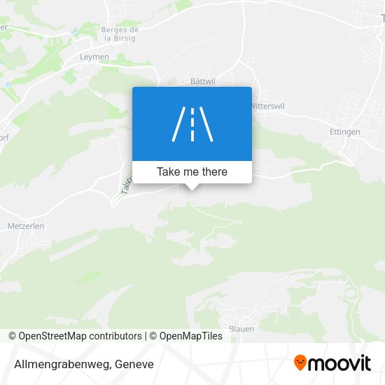 Allmengrabenweg map
