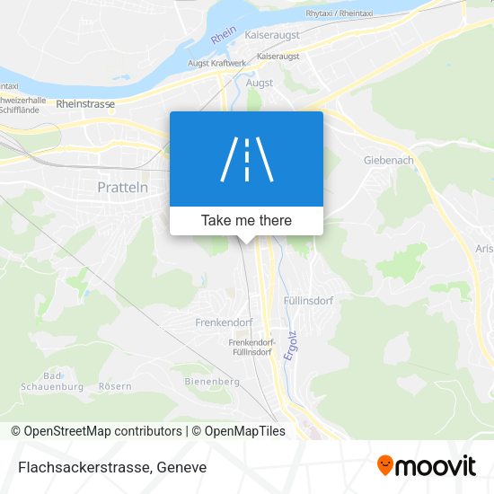Flachsackerstrasse map