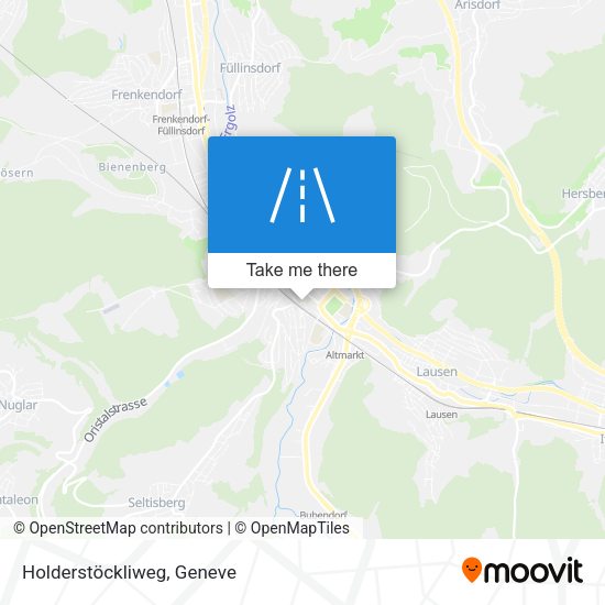 Holderstöckliweg map