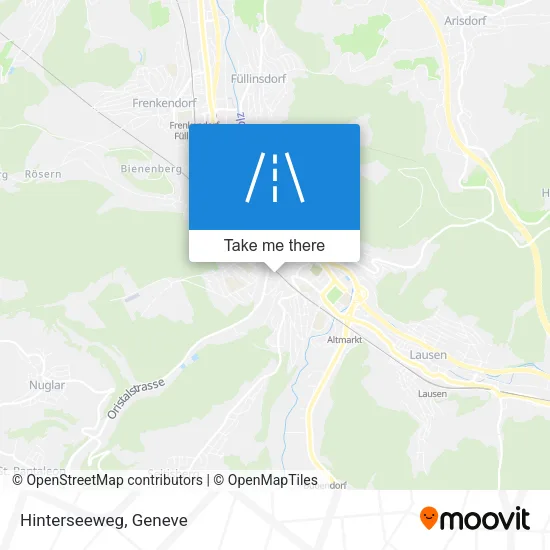 Hinterseeweg plan