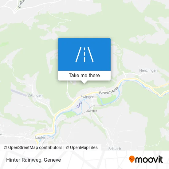 Hinter Rainweg map