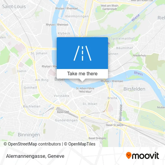 Alemannengasse map