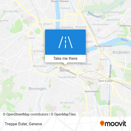 Treppe Euler map