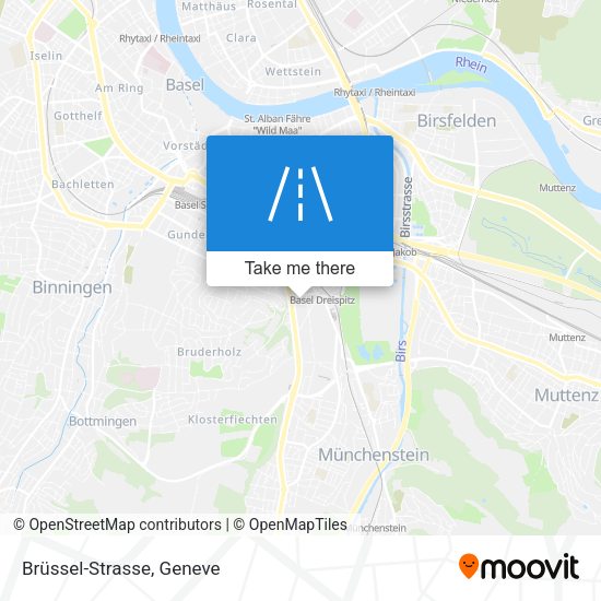Brüssel-Strasse map