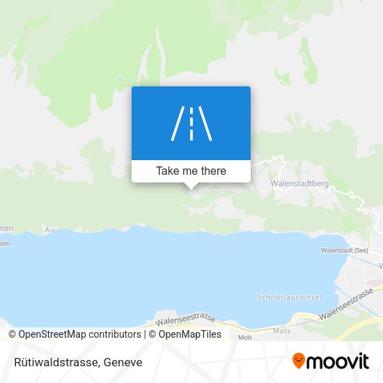 Rütiwaldstrasse map