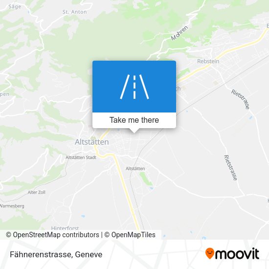 Fähnerenstrasse map