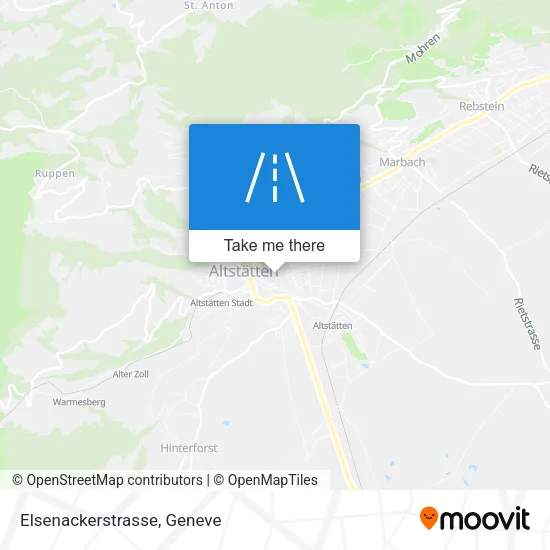 Elsenackerstrasse map