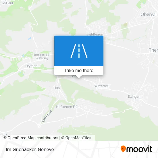 Im Grienacker map