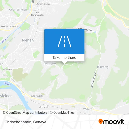 Chrischonarain map