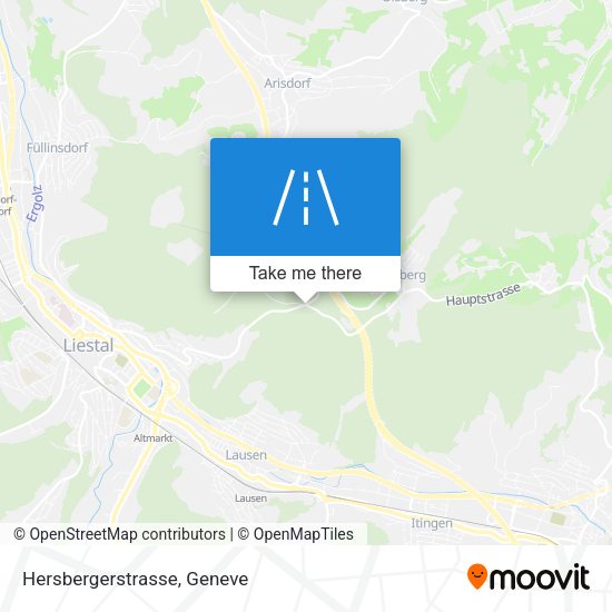 Hersbergerstrasse map