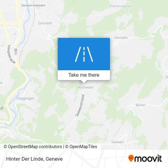 Hinter Der Linde map