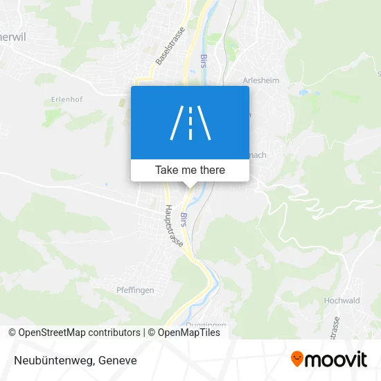 Neubüntenweg map
