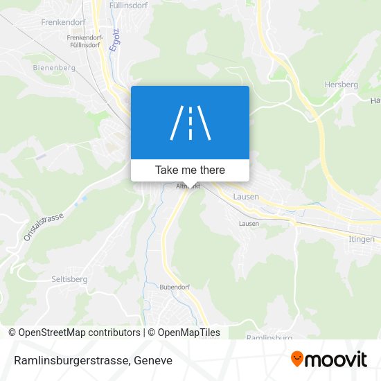Ramlinsburgerstrasse map