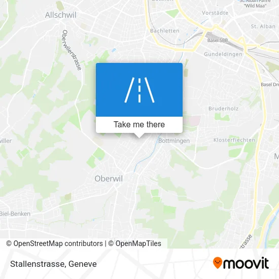 Stallenstrasse map