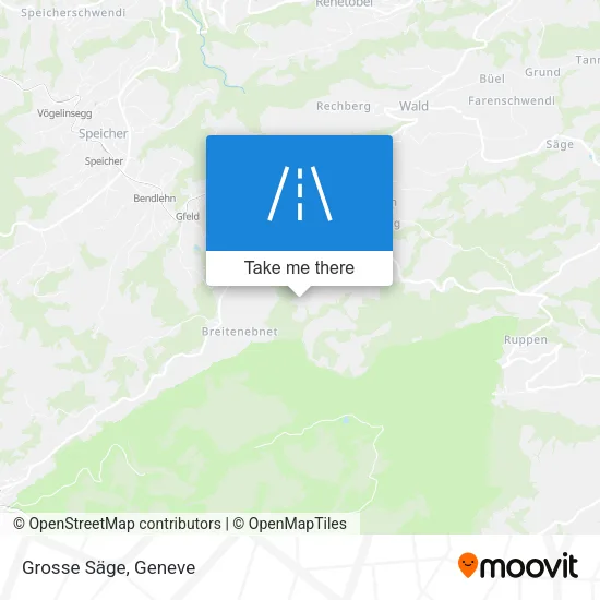 Grosse Säge map