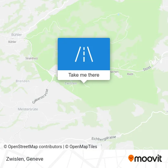 Zwislen map