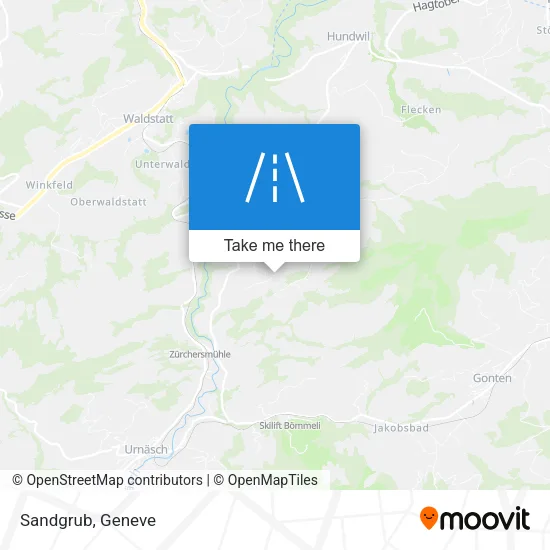 Sandgrub map