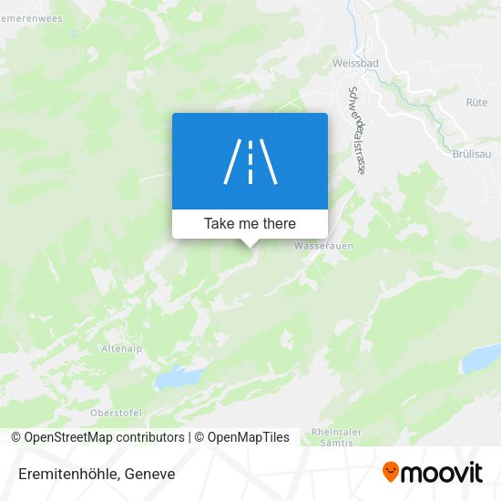 Eremitenhöhle map