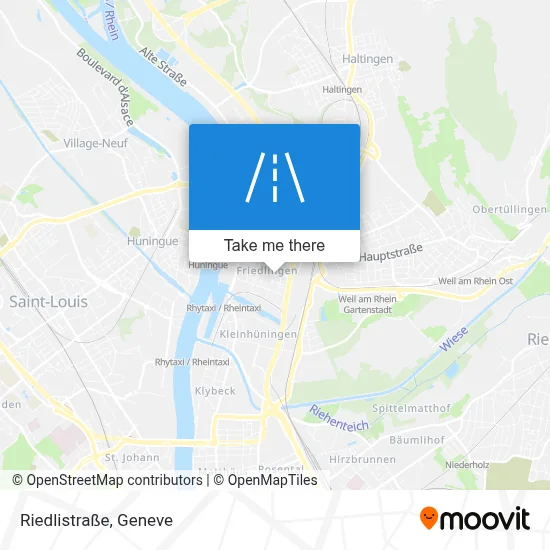 Riedlistraße map