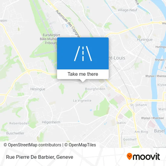 Rue Pierre De Barbier map