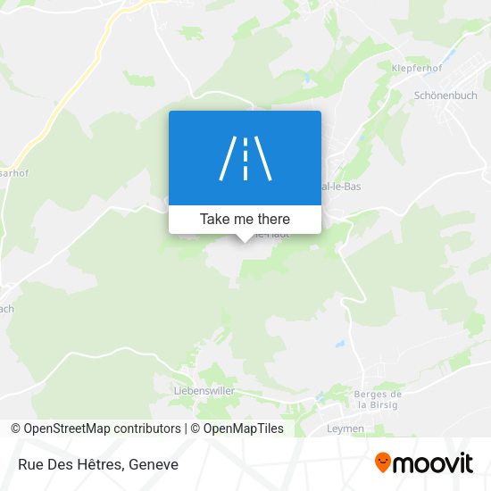 Rue Des Hêtres map