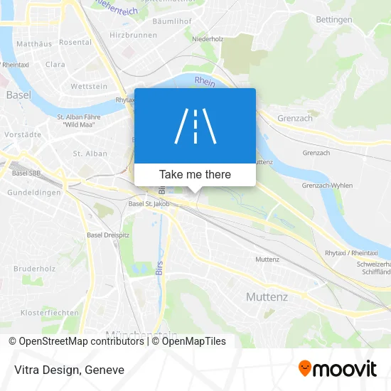 Vitra Design map