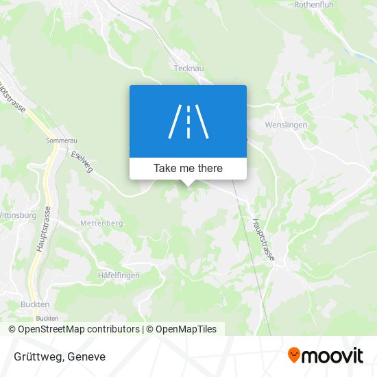 Grüttweg map