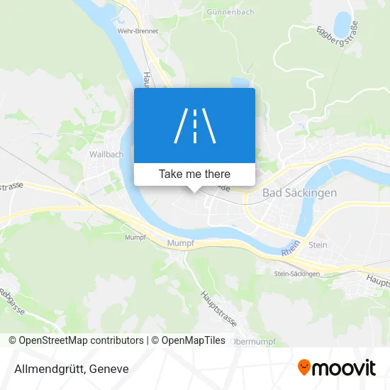 Allmendgrütt map