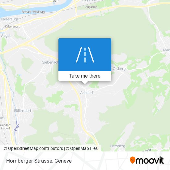 Homberger Strasse map