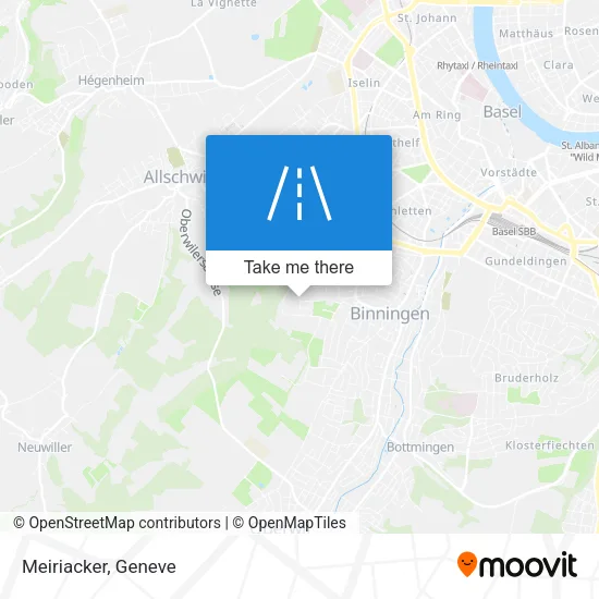 Meiriacker map