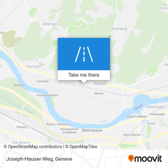 Joseph-Hauser-Weg map
