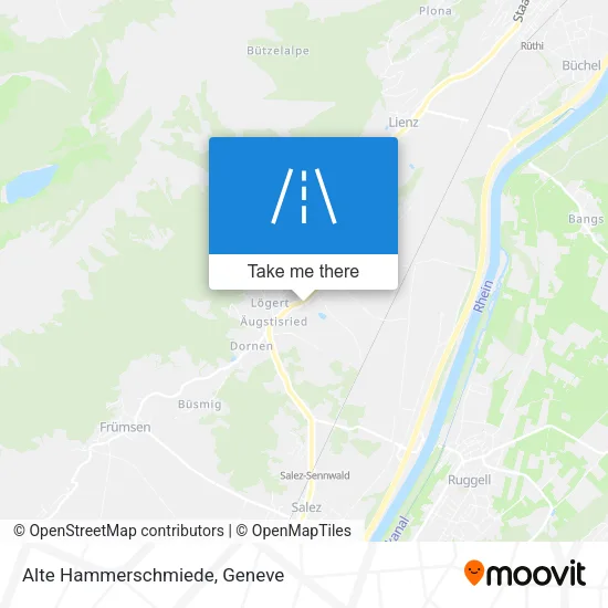 Alte Hammerschmiede map