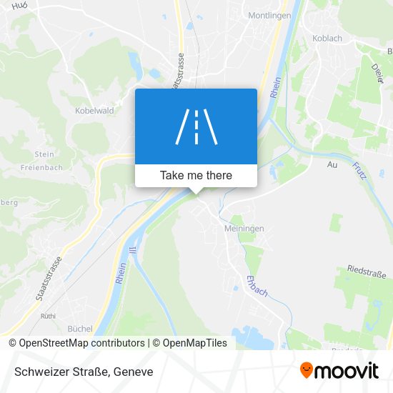 Schweizer Straße map