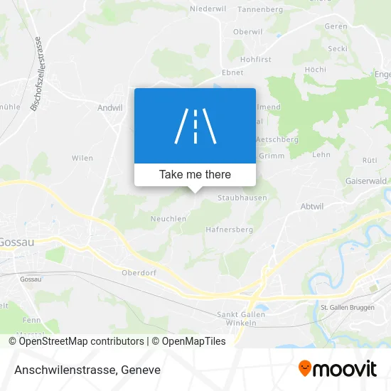 Anschwilenstrasse map